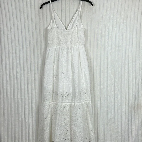 Simplee Eyelet Lace Coquette Cottagecore Romantic maxi dress XL - Picture 3 of 11